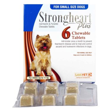 【最新版】小型犬(〜11kg)用フィラリア症予防薬【ストロングハートチュアブル】